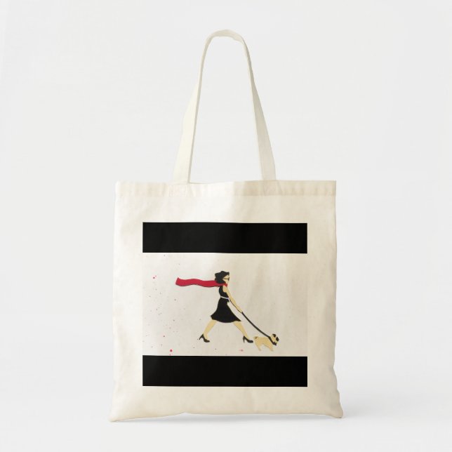 Lonely Tower Tote Bag (Front)