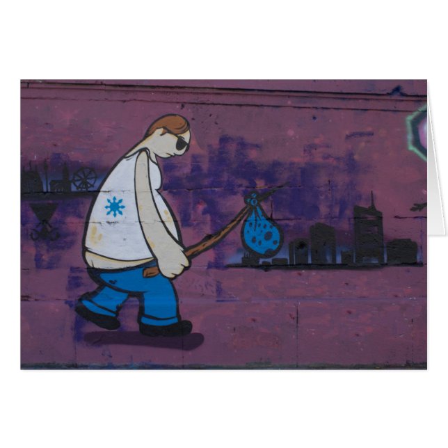 Lonely Wanderer Graffiti (Front Horizontal)