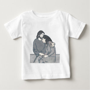 Lonely woman meets God Baby T-Shirt