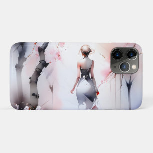 Lonely Woman Walking  iPhone 11 Pro Case