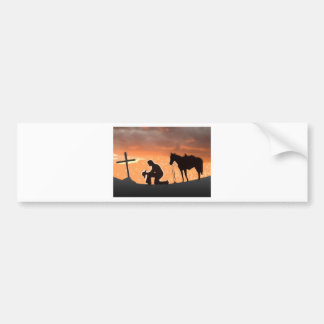 Lonesome Cowboy Bumper Sticker