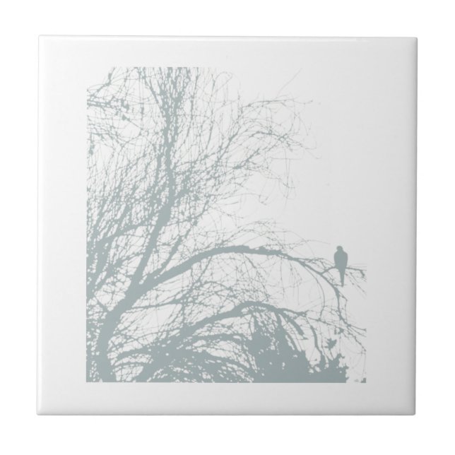 LONESOME DOVE, AQUA CERAMIC TILE (Front)