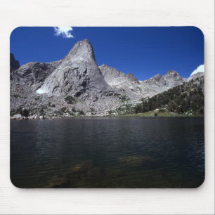 Lonesome Lake and Peaks Mousepad