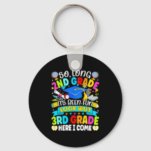 Long 2nd grade been fun look out 3rd grade kids key ring