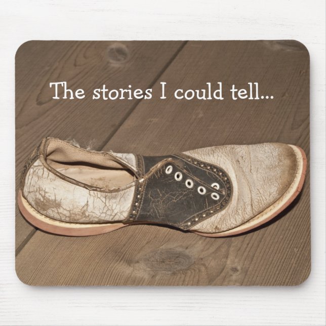 Long-Abandoned Saddle Shoe Mouse Pad (Front)