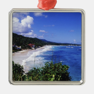 Long Bay, Port Antonio, Jamaica Metal Ornament