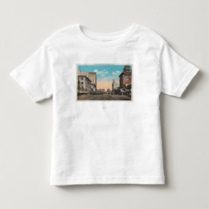 Long Beach, CA - Ocean Boulevard View Toddler T-Shirt