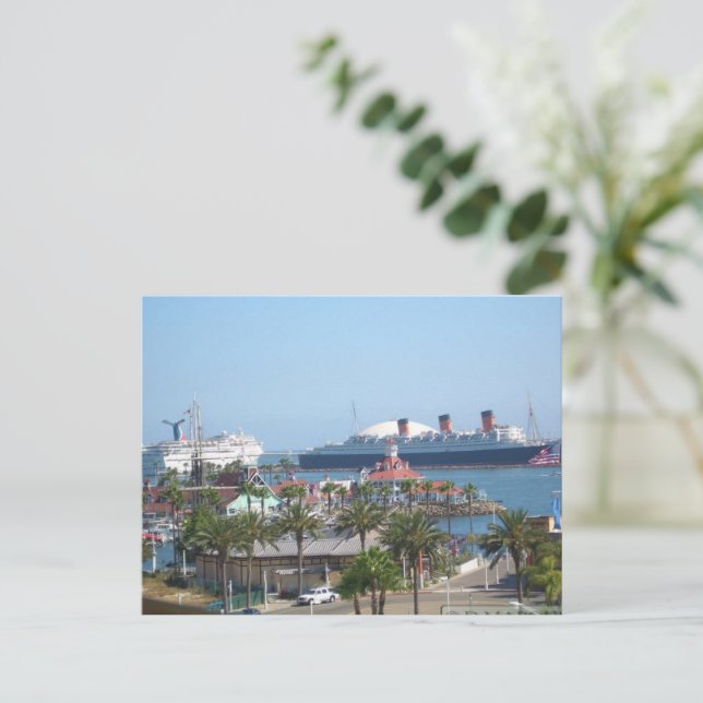 LONG BEACH, CA POSTCARD #1 (Standing Front)