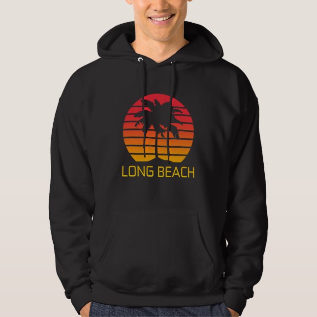 Long Beach California   Hoodie (Front)