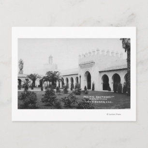 Long Beach, California Pacific SW Expo Bldg. Postcard