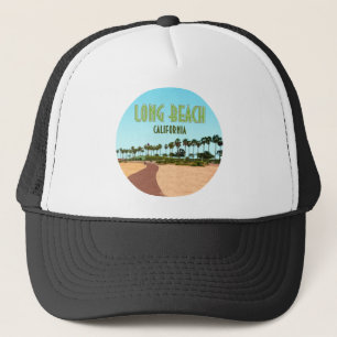 Long Beach California Shoreline Aquatic Park Trucker Hat