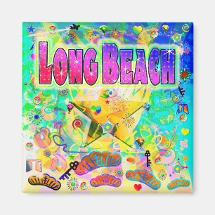 Long Beach Epoch Hour Magnet