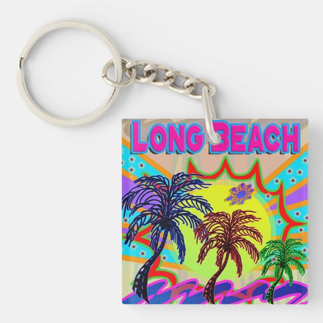 Long Beach Eternal  Keychain (Front)