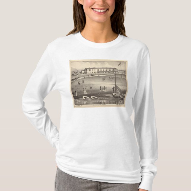 Long Beach House, Long Beach, NJ T-Shirt (Front)