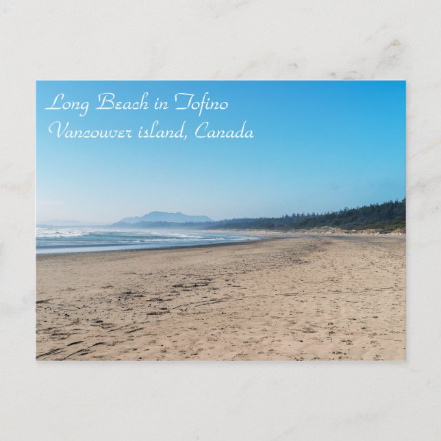 Long Beach in Tofino - BC, Canada Postcard (Front)