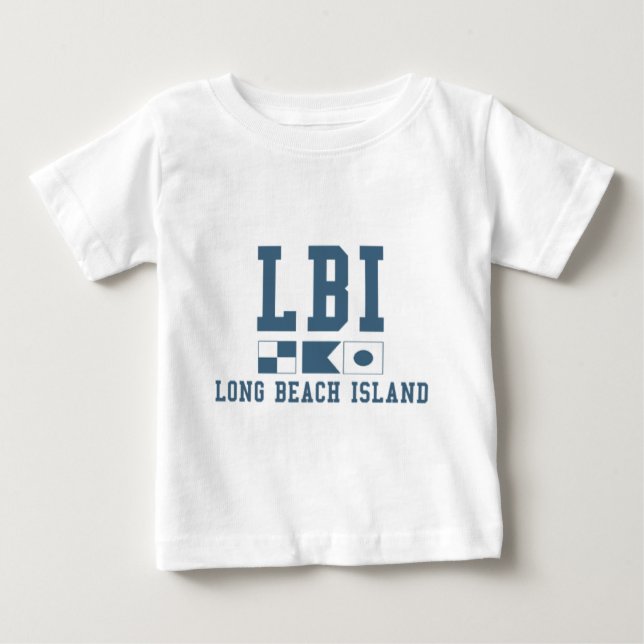 Long Beach Island Baby T-Shirt (Front)
