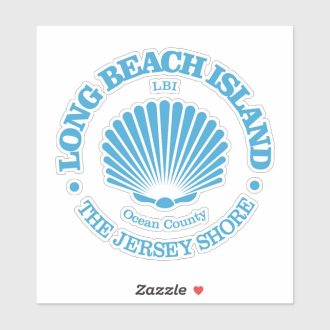 Long Beach Island (seashell) (Sheet)