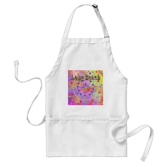 Long Beach Lucky Golden Apron (Front)