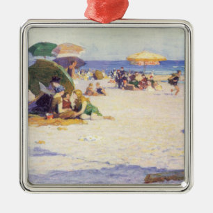 Long Beach (New York State) Metal Ornament