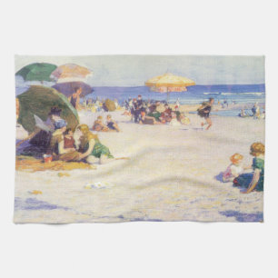 Long Beach (New York State) Tea Towel