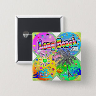 Long Beach Quadro Seasons Button