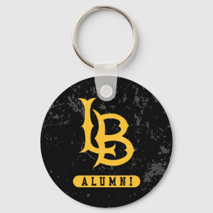 Long Beach State Alumni Distressed Key Ring