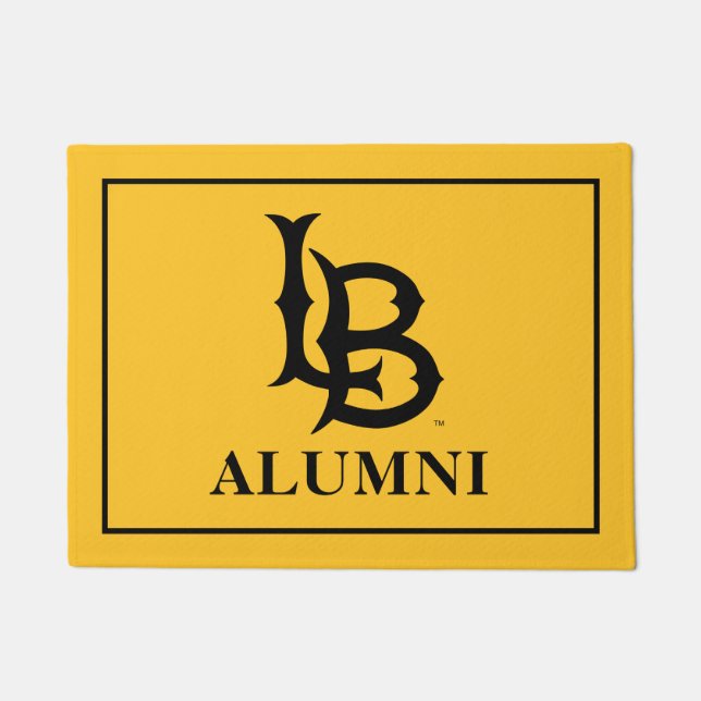 Long Beach State Alumni Doormat (Front)