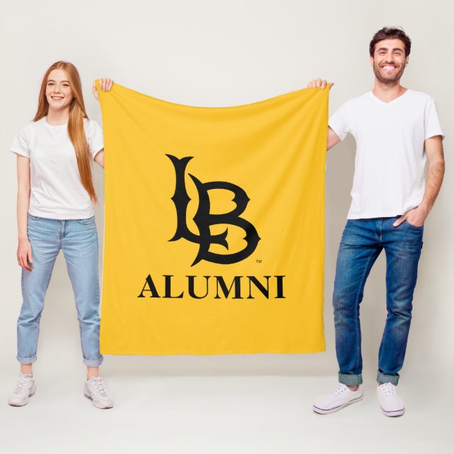Long Beach State Alumni Fleece Blanket (In Situ)