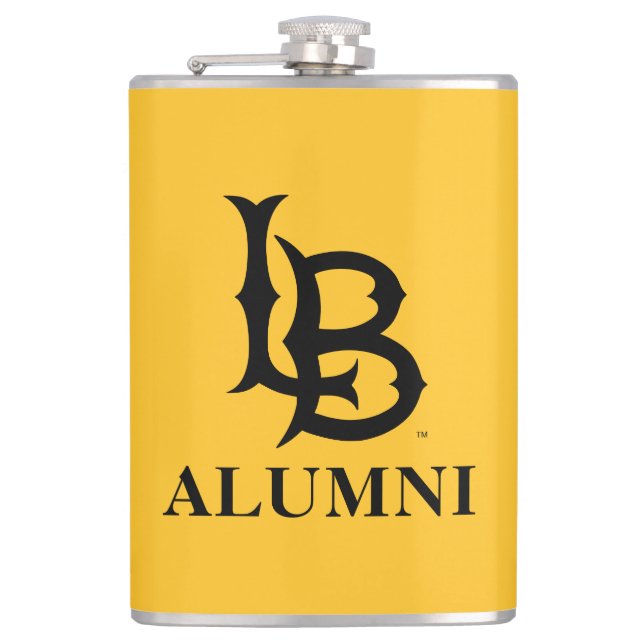 Long Beach State Alumni Hip Flask (Front)