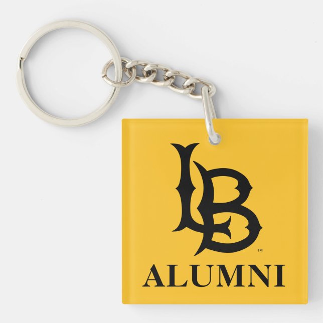 Long Beach State Alumni Key Ring (Front)