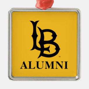 Long Beach State Alumni Metal Ornament