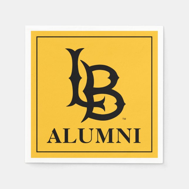 Long Beach State Alumni Napkin (Front)