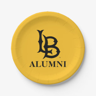 Long Beach State Alumni Paper Plate