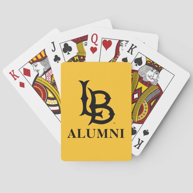 Long Beach State Alumni Playing Cards (Back)