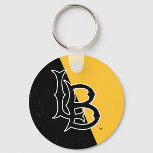 Long Beach State Color Block Key Ring