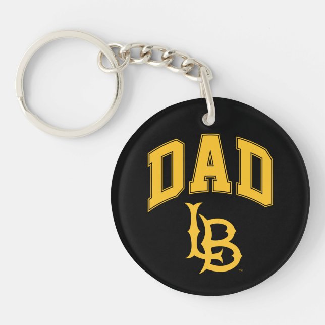 Long Beach State Dad Key Ring (Front)