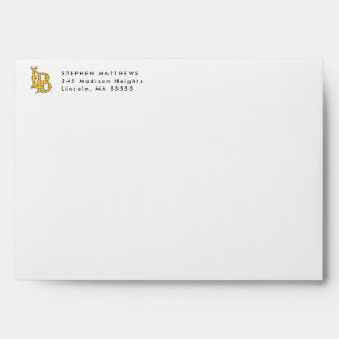 Long Beach State Logo Graduation Envelope