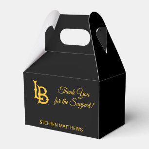 Long Beach State Logo Graduation Favour Box