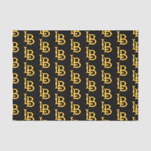 Long Beach State Logo Graduation Tissue Paper