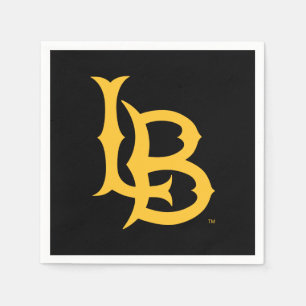 Long Beach State Logo Napkin