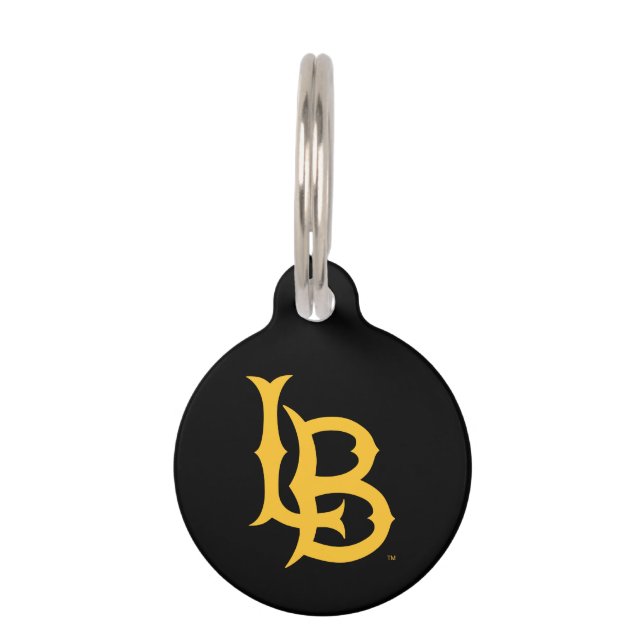 Long Beach State Logo Pet Tag (Front)