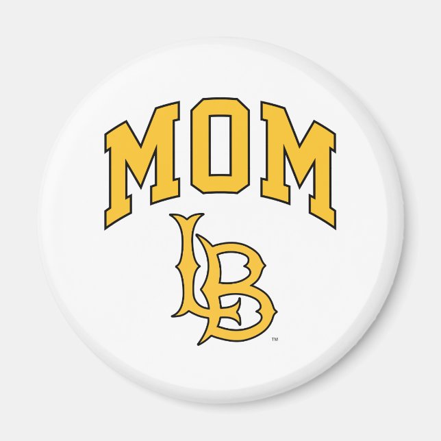 Long Beach State Mom Magnet (Front)