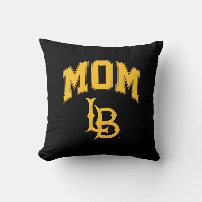 Long Beach State Mum Cushion (Front)