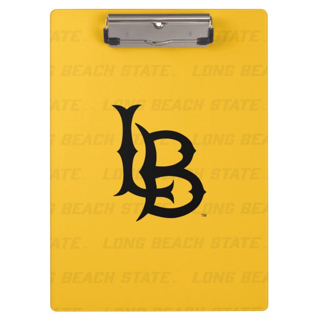 Long Beach State Watermark Clipboard (Front)