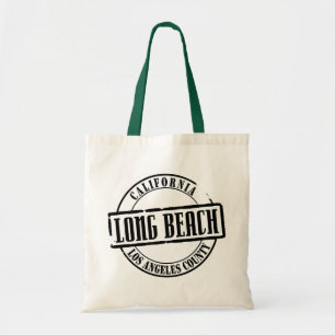 Long Beach Title Tote Bag