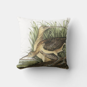 Long-billed Curlew by Audubon Cushion