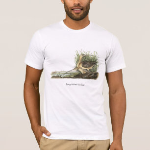 Long-billed Curlew, John Audubon T-Shirt
