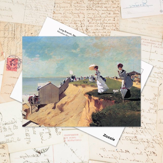 Long Branch, New Jersey Winslow Homer Postcard (Creator Uploaded)