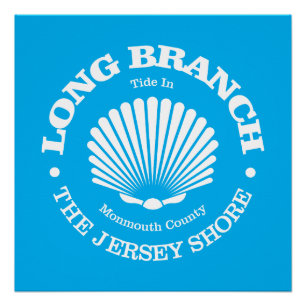 Long Branch (seashell) Poster