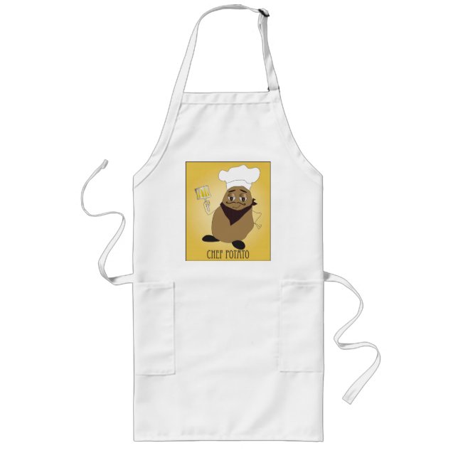 Long Chef Potato Apron (Front)